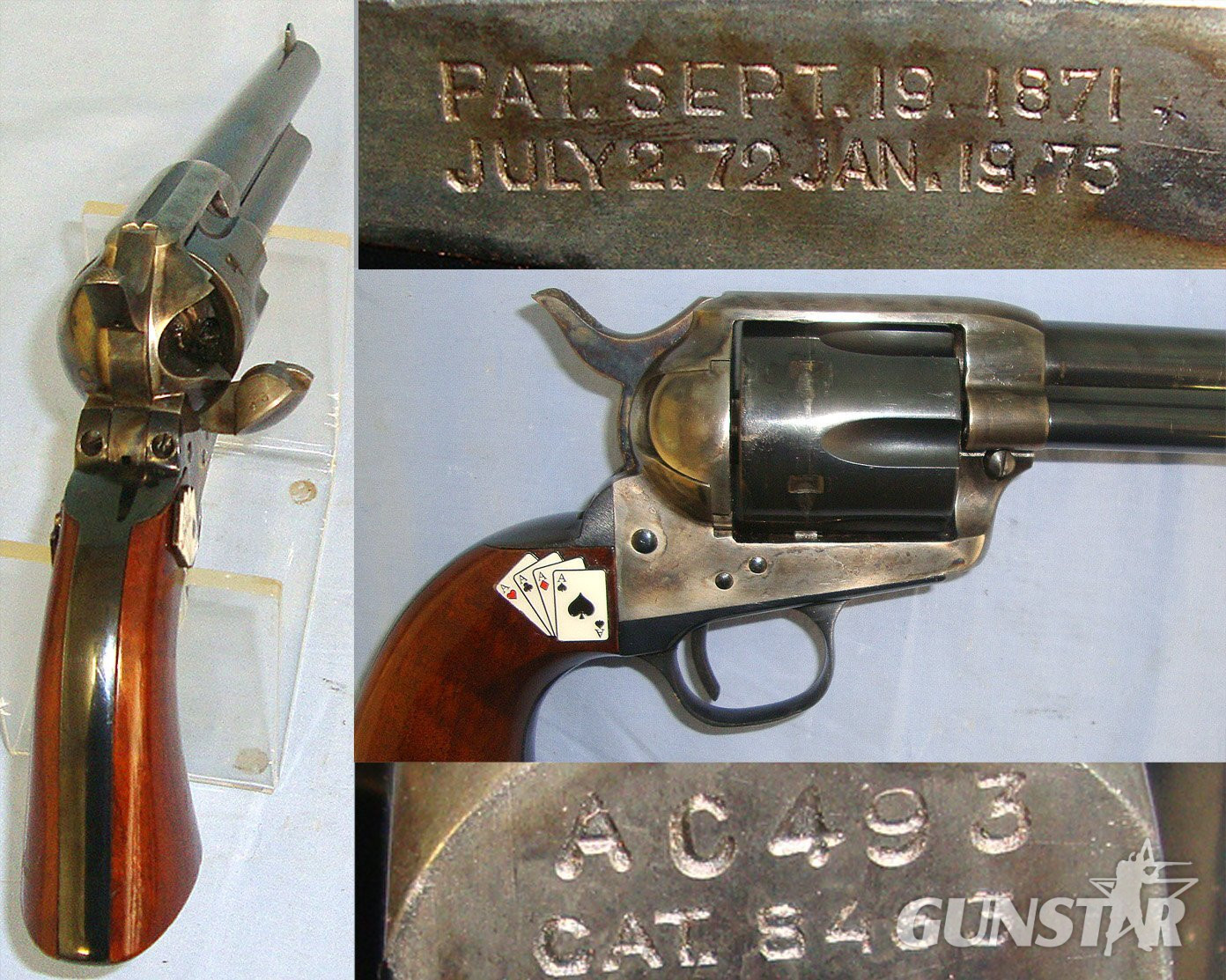 QUALITY**Italian Colt Model 1873 Army Peacemaker Buntline Special .22 Calibre Single Action Six Shot Revolver With Blue & Colour Case Hardened Finish**COCKS & DRY FIRES**UK 2004 DEACTIVATION WITH REPLACEMENT 2026 DEACTIVATION CERTIFICATE**Sn 23473:5 deactivated revolver None Revolver