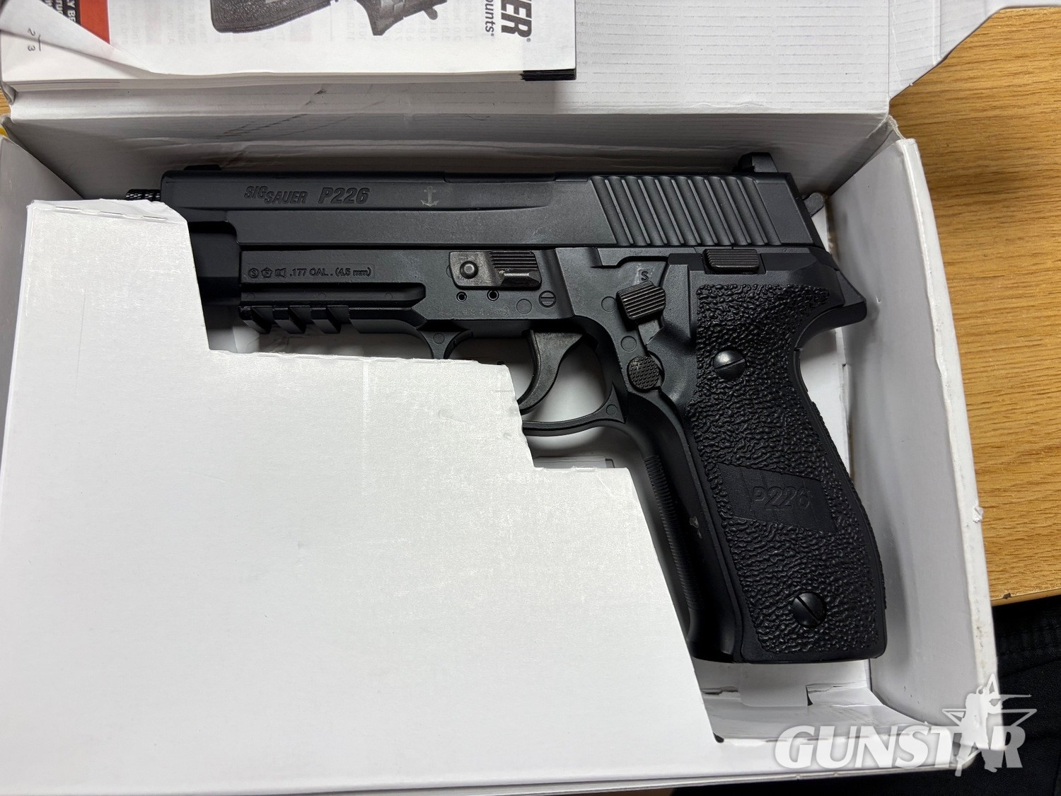  Sig Saier  P226 .177