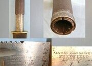 VERY RARE**FORERUNNER OF THE MODERN SURVIVAL KNIFE**Original, Colonel Baldock 1902 Patent All Steel Construction Survival ‘Knife Spear’ By James Dixon & Sons Sheffield For Walter Locke & Co London With Original Scabbard. Sn 16422 Knive