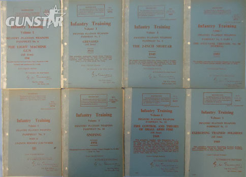  Set Of Infantry Training Manuals Covering Infantry Platoon Weapons And Recently  Infantry Training Manuals Covering Infantry Platoon Weapons And Recently Release Other Accessory
