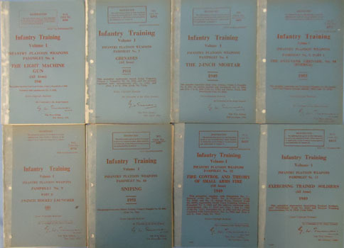  Set Of Infantry Training Manuals Covering Infantry Platoon Weapons And Recently  Infantry Training Manuals Covering Infantry Platoon Weapons And Recently Release Other Accessory