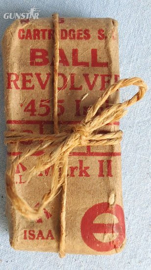 INERT DEACTIVATED. British, 1924 Dated .455 Webley & Enfield Mark VI Revolvers 6 Round Service Pack. - O 977 INERT DEACTIVATED. British, 1924 Dated .455 Webley & Enfield Mark VI Revolvers 6 Round Service Pack. - O 977  Other Ammunition in 