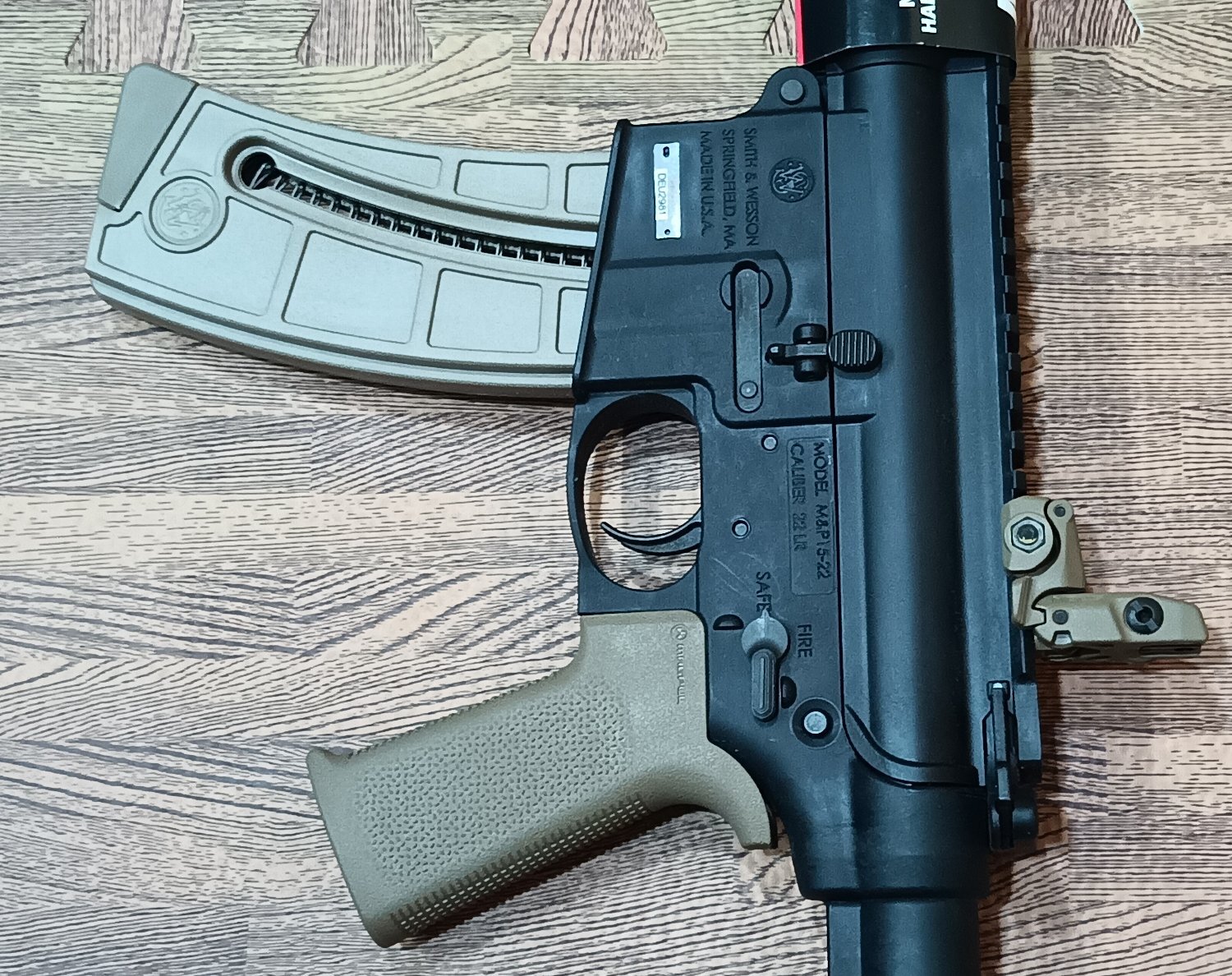 Smith & Wesson M&P Semi-Auto .22 Long Rifle (.22 LR) Rifle - {CATEGORY}