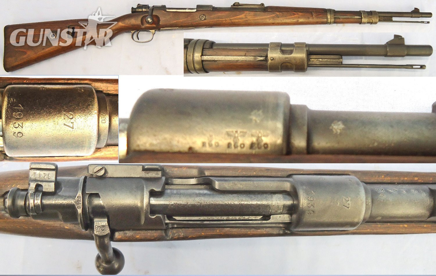 WW2, 1939 Dated, Nazi German, 7.92mm Calibre K98 Rifle by (Erma) Erfurter Maschinenfabrik at Erfurt. **OLD SPEC DEACTIVATION ** D 6056 WW2, 1939 Dated, Nazi German, 7.92mm Calibre K98 Rifle by (Erma) Erfurter Maschinenfabrik at Erfurt. **OLD SPEC DEACTIVATION ** D 6056 Various  Rifle in 