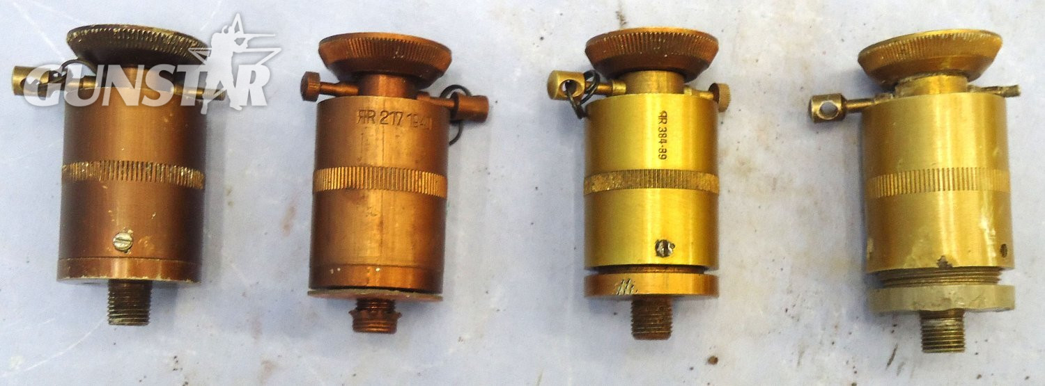 {CATEGORY} - INERT DEACTIVATED. Gaman WW2 Transit Box of 4 Druck Zunder 35 Landmine & S Mine Fuzes. O 2409 INERT DEACTIVATED. Gaman WW2 Transit Box of 4 Druck Zunder 35 Landmine & S Mine Fuzes. O 2409 Various Other Ammunition