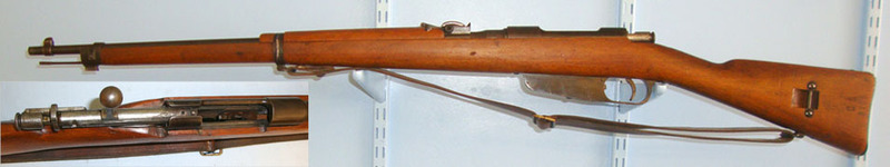 Armaguerra Cremona M1891/41 Fascist & Royal Army Marked Armaguerra Cremona Factory, 6.5mm Calibre R Bolt Action 6.5 mm Rifle