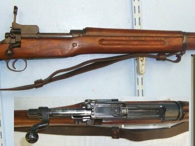 Winchester Remington P17 Bayonet & Scabbard. Sn 22426:8 Bolt Action None Rifle