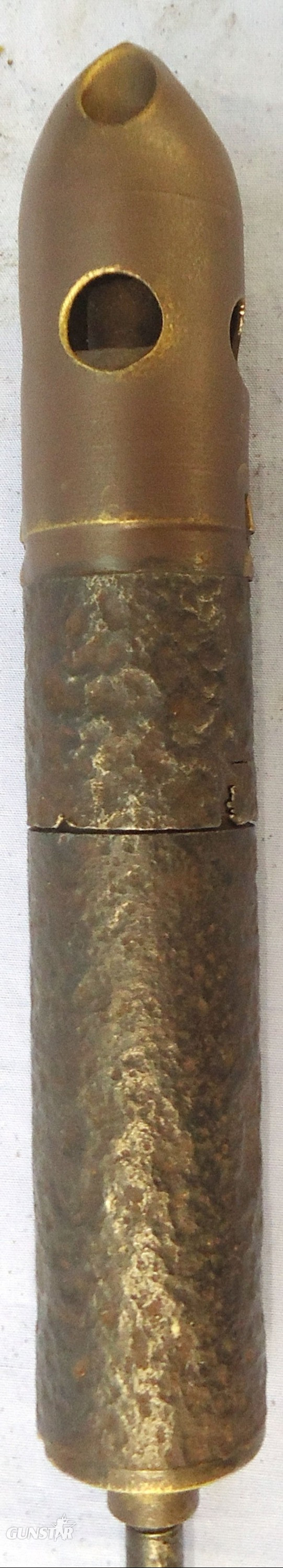 INERT DEACTIVATED. Early WW1, Austrian Universal Rifle Grenade. - O 2101 Early WW1, Austrian Universal Rifle Grenade. - O 2101  Other Ammunition 