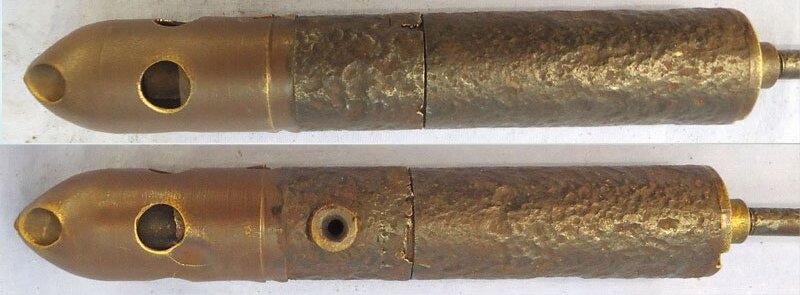 INERT DEACTIVATED. Early WW1, Austrian Universal Rifle Grenade. - O 2101 Early WW1, Austrian Universal Rifle Grenade. - O 2101  Other Ammunition