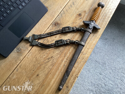German Luftwaffe Dagger Ernst Packe Dagger