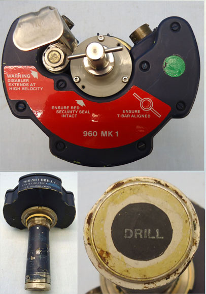  INERT DEACTIVATED. British Number 960 Mark 1 Drill Bomb Fuse. - 19451 INERT DEACTIVATED. British Number 960 Mark 1 Drill Bomb Fuse. - 19451  Other Ammunition