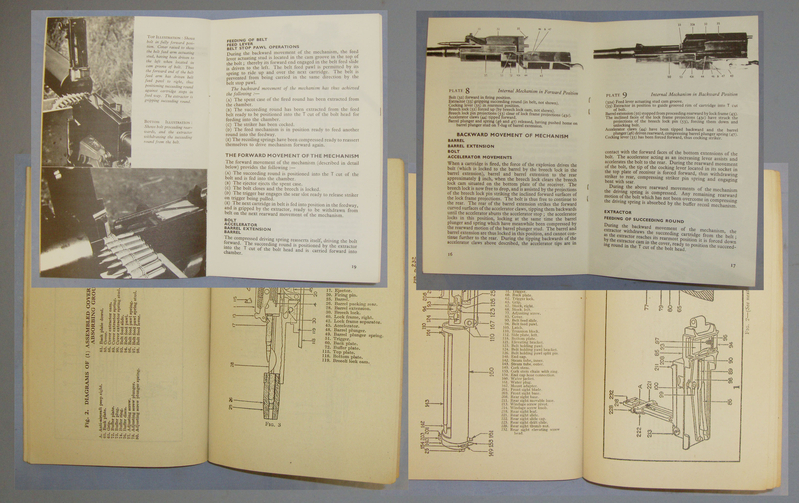 Two Unpublished WWII Instructional Handbooks on the Browning .300-Inch Heavy Machine Gun. BO 441. Two Unpublished WWII Instructional Handbooks on the Browning .300-Inch Heavy Machine Gun. BO 441. Other Accessory