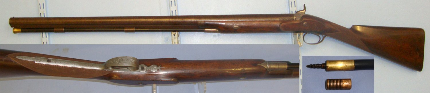  William Ling Single Barrel Wildfowling Shot Gun. A 1009 Muzzleloader 6 Bore/gauge