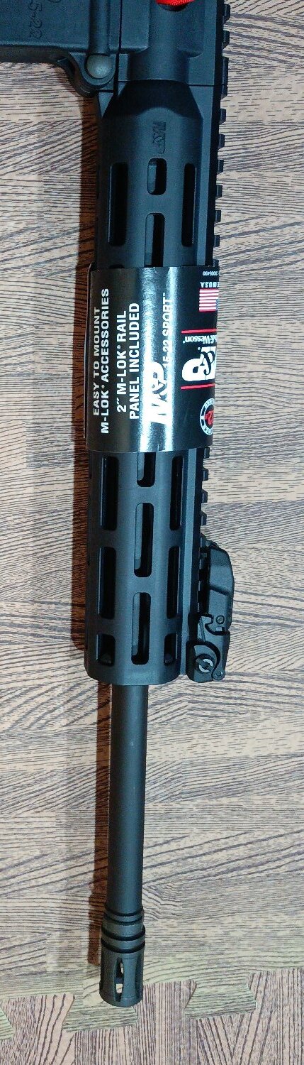 Smith & Wesson M&P Semi-Auto .22 Long Rifle (.22 LR) Rifle - {CATEGORY}