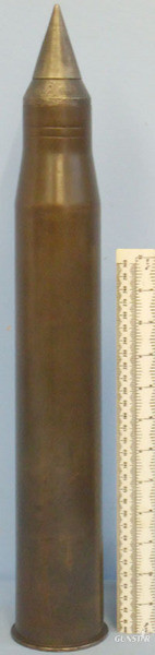INERT DEACTIVATED. Rare Unfired German WW2 5cm 38 (50 x 419R) PzGr Patr 40/1, AP INERT DEACTIVATED. This very rare unfired tungsten arrowhead German WW2 5cm (50  Antique & Militaria in 