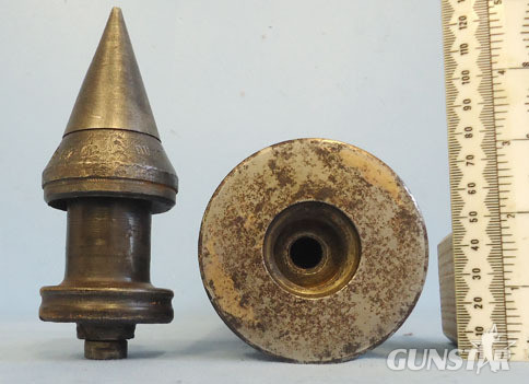INERT DEACTIVATED. Rare Unfired German WW2 5cm 38 (50 x 419R) PzGr Patr 40/1, AP INERT DEACTIVATED. This very rare unfired tungsten arrowhead German WW2 5cm (50  Antique & Militaria