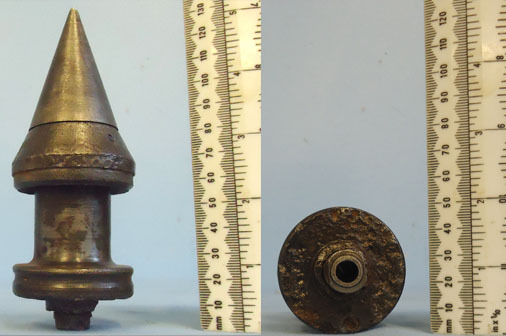  INERT DEACTIVATED. Rare Unfired German WW2 5cm 38 (50 x 419R) PzGr Patr 40/1, AP INERT DEACTIVATED. This very rare unfired tungsten arrowhead German WW2 5cm (50  Antique & Militaria
