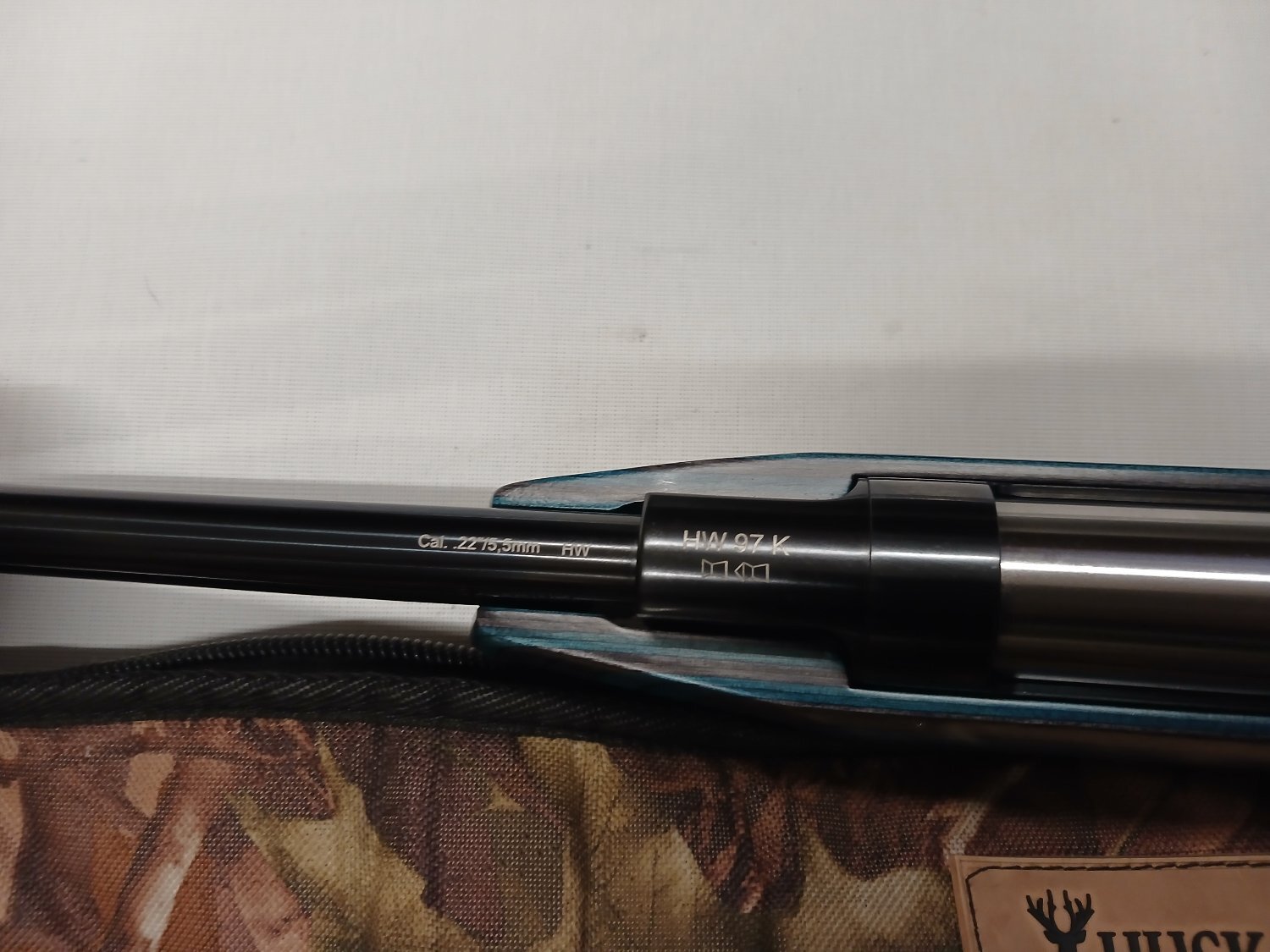 {CATEGORY} - Weihrauch Hw97k blue laminated  .22