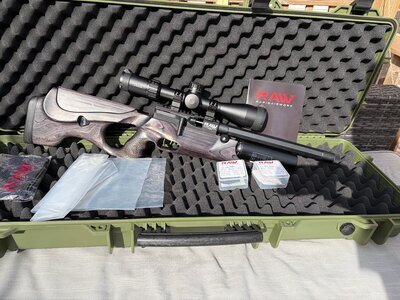 RAW raw micro hunter .177
