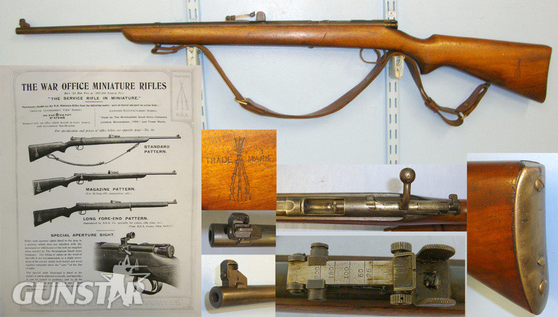  BSA With Original Leather Sling**VERY EARLY UK 1989 DEACTIVATION CERTIFICATED**Sn 20672:6 Bolt Action None Rifle