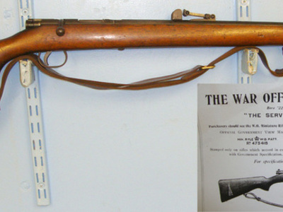 BSA With Original Leather Sling**VERY EARLY UK 1989 DEACTIVATION CERTIFICATED**Sn 20672:6 Bolt Action None Rifle