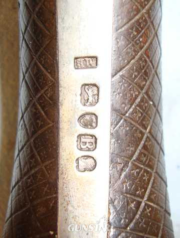  John Richards Duelling Pistol Perc / Flin .65 Cal Muzzleloader Muzzleloader