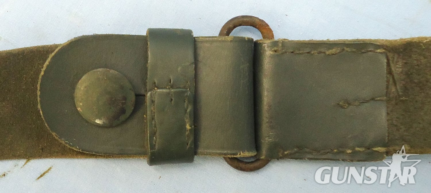 Italian WW2 Era, Scarce Model 1891 Carcano Leather Bandoleer With Ammunition Pouches. - L 264 Italian WW2 Era, Scarce Model 1891 Carcano Leather Bandoleer With Ammunition Pouches. - L 264 Other Accessory - {CATEGORY} in 