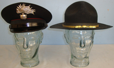 Milan Trooper Hat and an Italian Police ‘Carabinieri’ Officers Uniform Visor Hat Milan Trooper Hat and an Italian Police ‘Carabinieri’ Officers Uniform Visor Hat Clothing