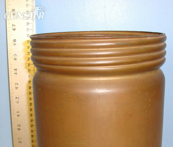 {CATEGORY} - DEACTIVATED INERT. RARE, British Unfired 6 Inch Mark 5 Gun (152 x 1180R) (Tiger Class Cruiser) Cartridge Case. - O 1836 DEACTIVATED INERT. RARE, British Unfired 6 Inch Mark 5 Gun (152 x 1180R) (Tiger Class Cruiser) Cartridge Case. - O 1836  Other Ammunition in 