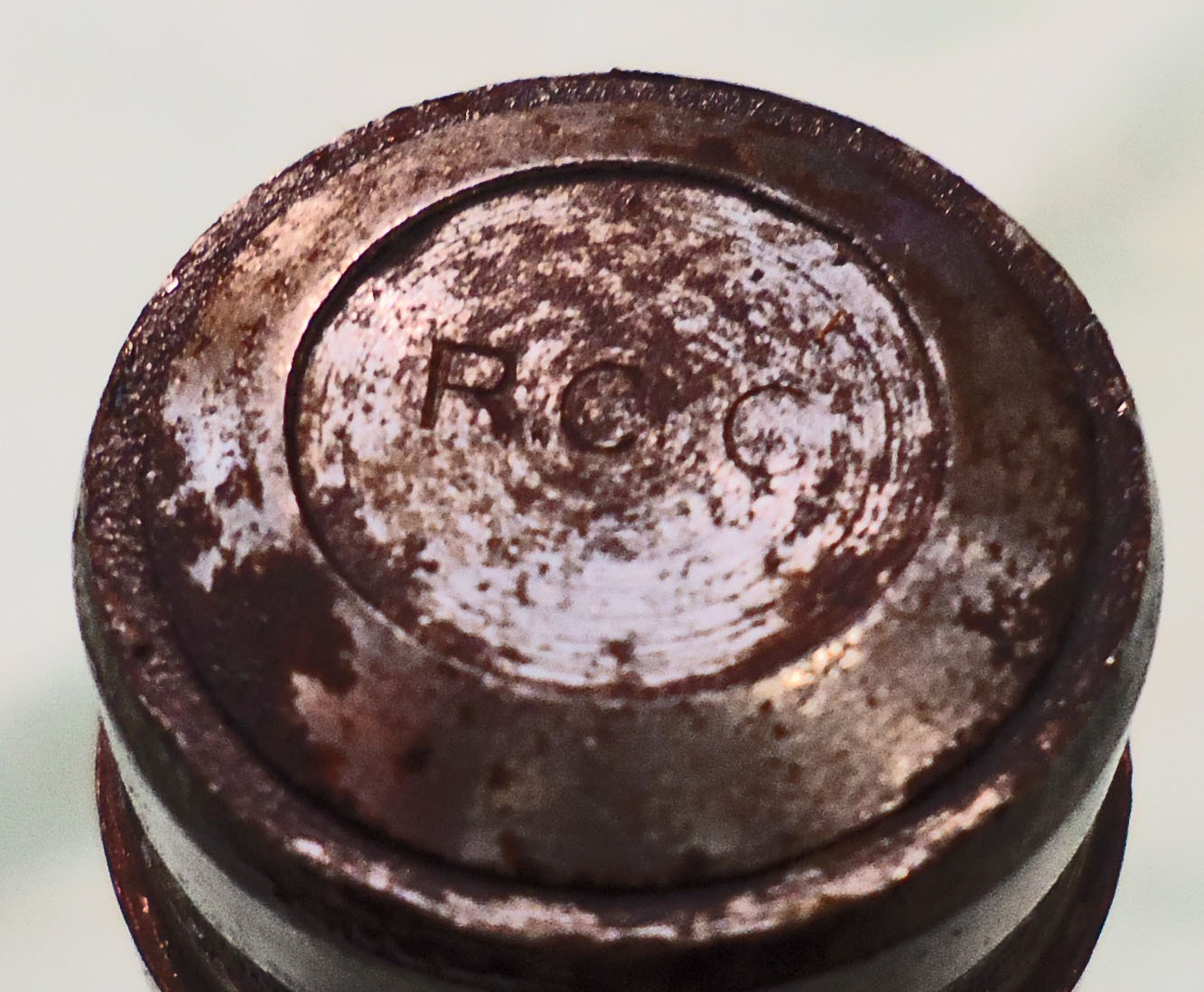 INERT DEACTIVATED. British, 1943 Dated, 20mm Hispano-Suiza (20x110) HS 404 Aircraft Cannon Ball Round By Greenwood & Batley. - O 1964 INERT DEACTIVATED. British, 1943 Dated, 20mm Hispano-Suiza (20x110) HS 404 Aircraft Cannon Ball Round By Greenwood & Batley. - O 1964  Other Ammunition - {CATEGORY}