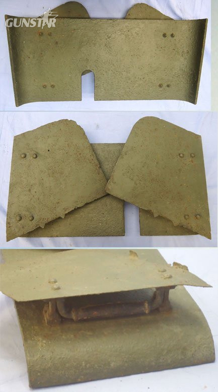 Imperial German, WWI \'Sniper\'s Loop\' Trench Plate Armour / Manlet. Sn 20431 Imperial German, WWI 'Sniper's Loop' Trench Plate Armour / Manlet. Sn 20431 Other Accessory