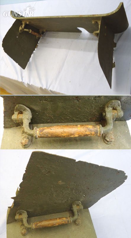  Imperial German, WWI \'Sniper\'s Loop\' Trench Plate Armour / Manlet. Sn 20431 Imperial German, WWI 'Sniper's Loop' Trench Plate Armour / Manlet. Sn 20431 Other Accessory
