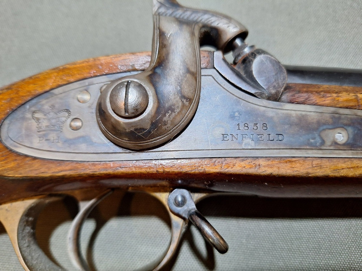  Parker-Hale 1858 Smoothbore Muzzleloader .58 Cal Muzzleloader / Minie Ball