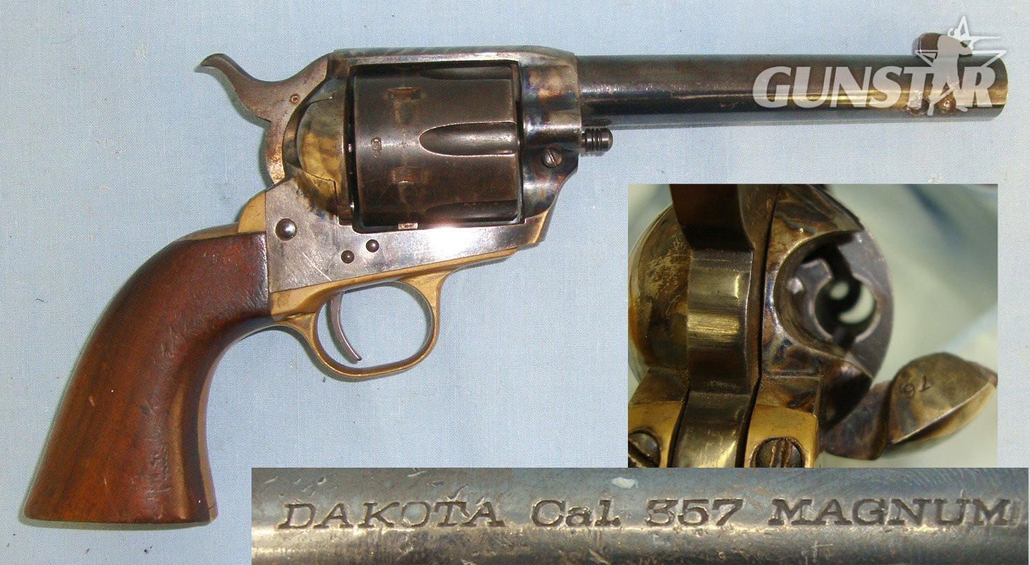 Colt With Open Cylinders That Will Accept Inert Rounds. D 5982 None Revolver in 