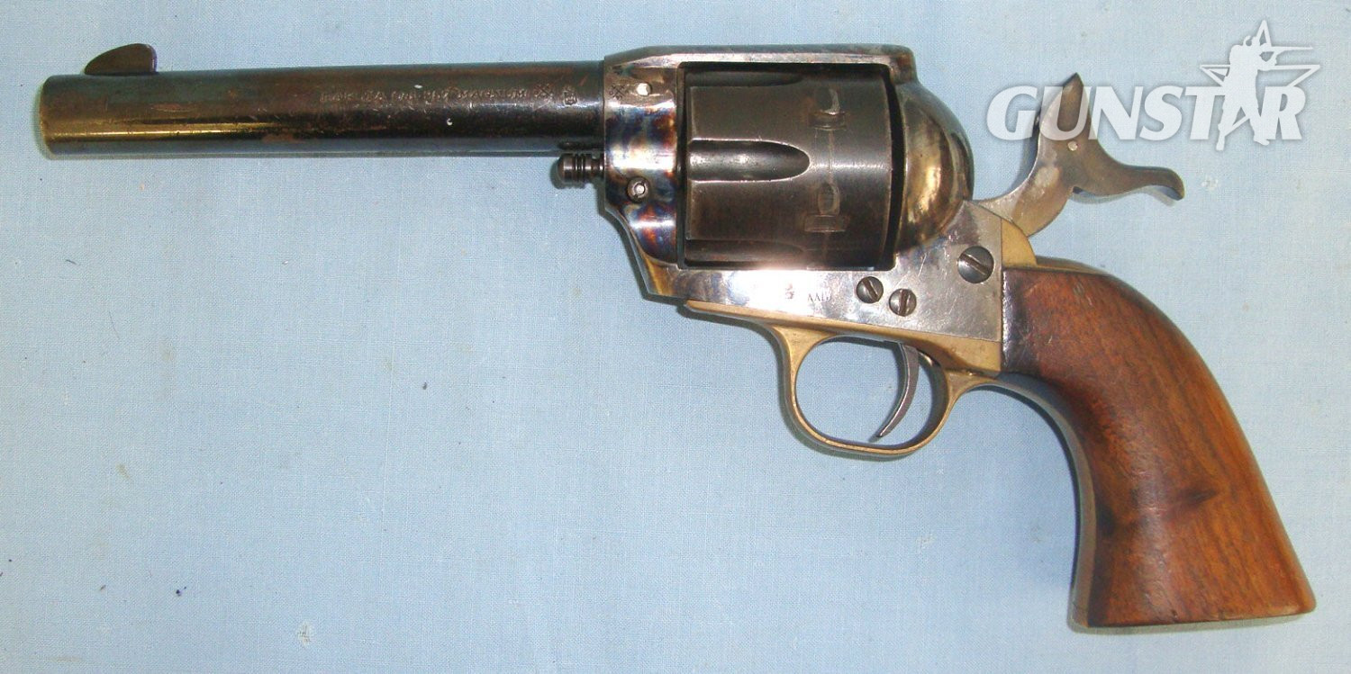  Colt With Open Cylinders That Will Accept Inert Rounds. D 5982 None Revolver