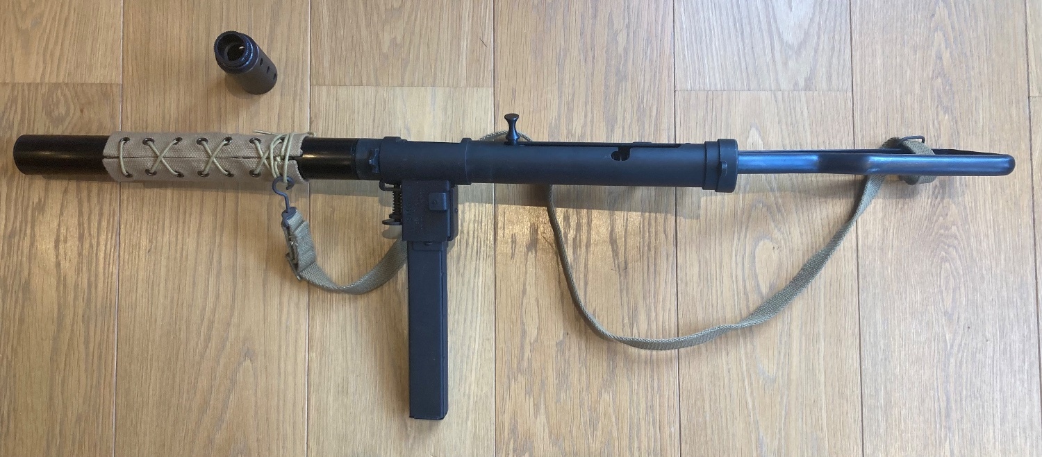 {CATEGORY} - Hudson STEN Mark II(S) PFC Model Gun - Blank Firing in 