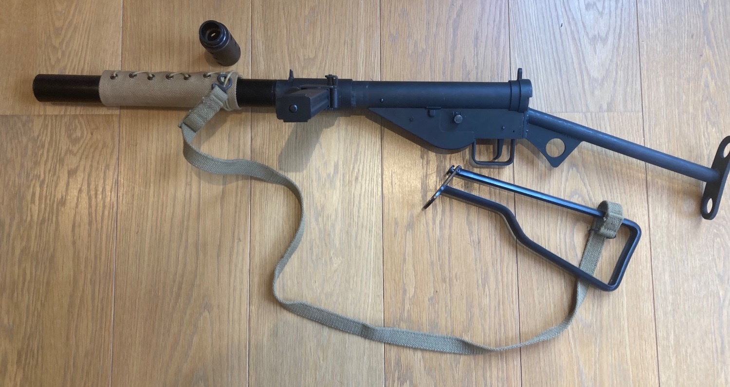 {CATEGORY} - Hudson STEN Mark II(S) PFC Model Gun - Blank Firing