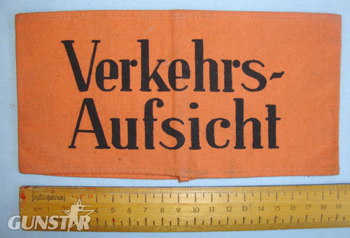 Nazi German Police/ Para Military Verkehrsaufsicht (Traffic Control) Armband. Nazi German Police/ Para Military Verkehrsaufsicht (Traffic Control) Armband. Other Accessory in 