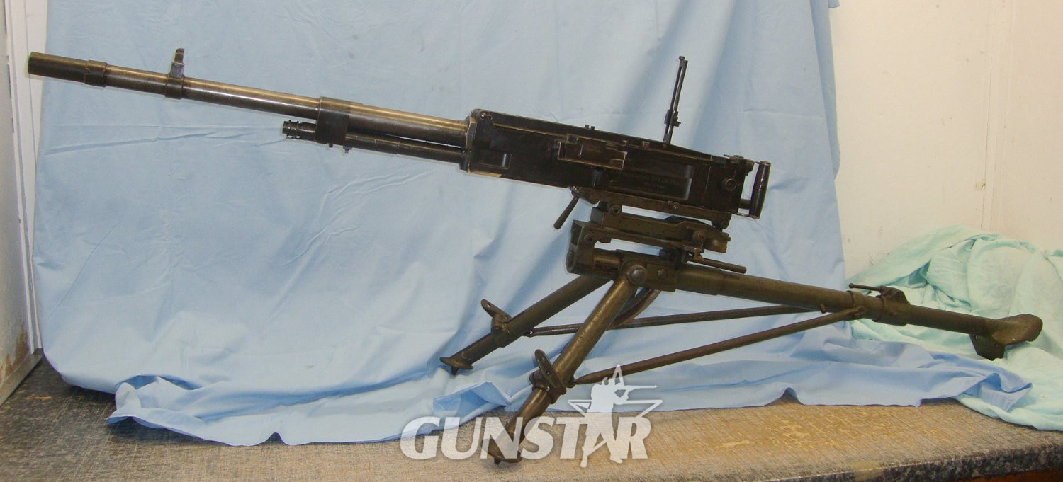  Breda Early WW2 1939 Roma Italian Mitragliatrice Breda Modello 37 (Breda Mod. 37) 8mm Calibre Medium Machine Gun With 1938 Societa Italiana Milano Breda Tripod**UK/EU DEACTIVATION CERTIFICATED** D 1472. 8 mm  Machine Gun