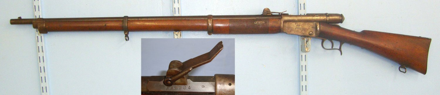  Vetterli Rifle By Keller Aarau. Sn 1185 Bolt Action Obsolete Rifle