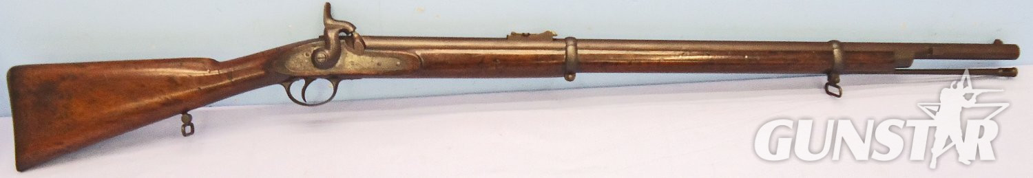 Victorian, British, 1862 Dated, TOWER Pattern 1861, .577 Calibre 2 Band Sergeants 5 Groove Short Rifle Enfield Rifle.**MINT BORE**. - A 1008 Victorian, British, 1862 Dated, TOWER Pattern 1861, .577 Calibre 2 Band Sergeants 5 Groove Short Rifle Enfield Rifle.**MINT BORE**. - A 1008 Single Shot Various Rifle - {CATEGORY} in 