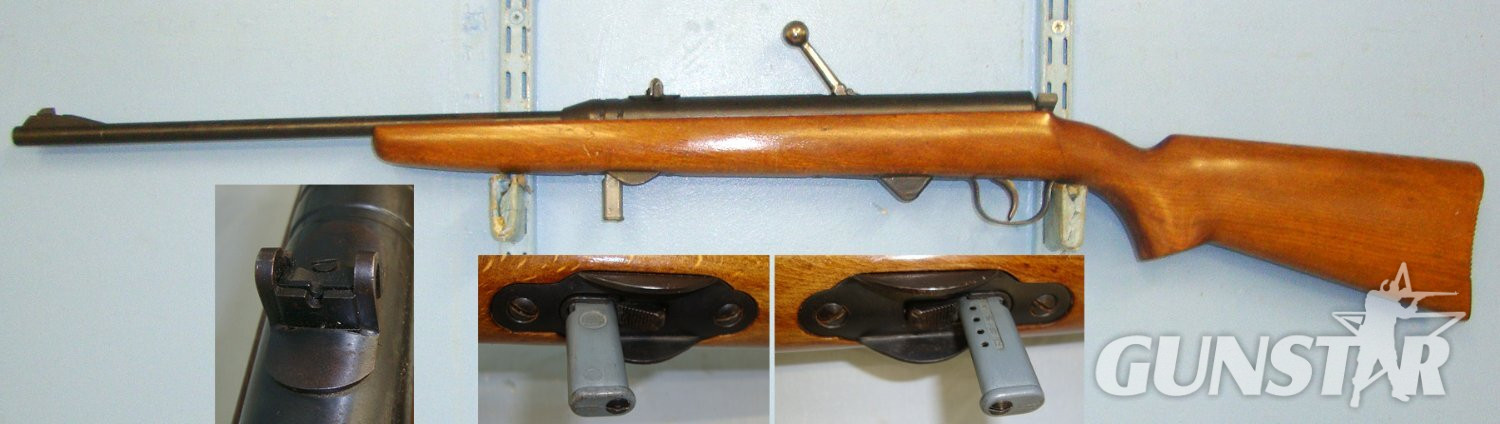  1950’s – C1970’s West German Anschutz Model 275 Bolt Action Fairground Gallery 4.4mm Nr.9 Calibre (BB) Ball Bearing Repeating Air Rifle With 12 Shot Removable Magazine. Sn 23606 air rifle BB