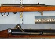 1950’s – C1970’s West German Anschutz Model 275 Bolt Action Fairground Gallery 4.4mm Nr.9 Calibre (BB) Ball Bearing Repeating Air Rifle With 12 Shot Removable Magazine. Sn 23606 air rifle BB