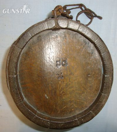 C1750 British Royal Navy Oak Black Powder Keg With Carry Chain & Cork Stopper. C1750 British Royal Navy Oak Black Powder Keg With Carry Chain & Cork Stopper. Antique & Militaria