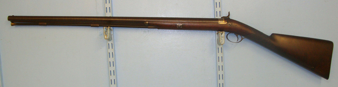  Conway Hunting Shotgun With Damascus Steel Barrel. Sn 20859 Muzzleloader 10 Bore/gauge