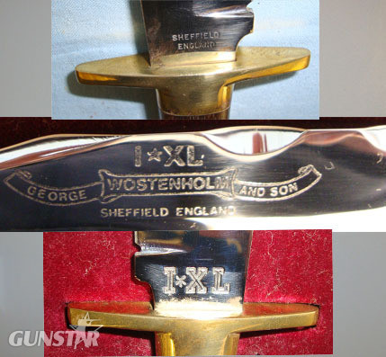 George Wostenholm & Son Sheffield I*XL* Knive in 