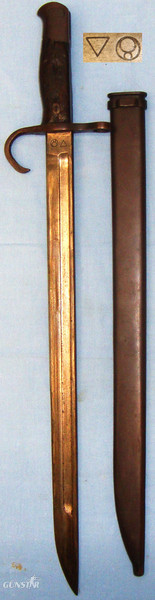 Very Uncommon* Japanese ‘Arisaki Type 30’ Bayonet and Scabbard. BAYO 6267 Bayonet in 