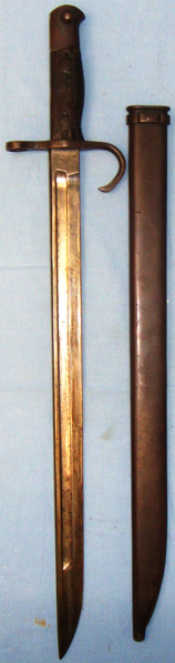  Very Uncommon* Japanese ‘Arisaki Type 30’ Bayonet and Scabbard. BAYO 6267 Bayonet