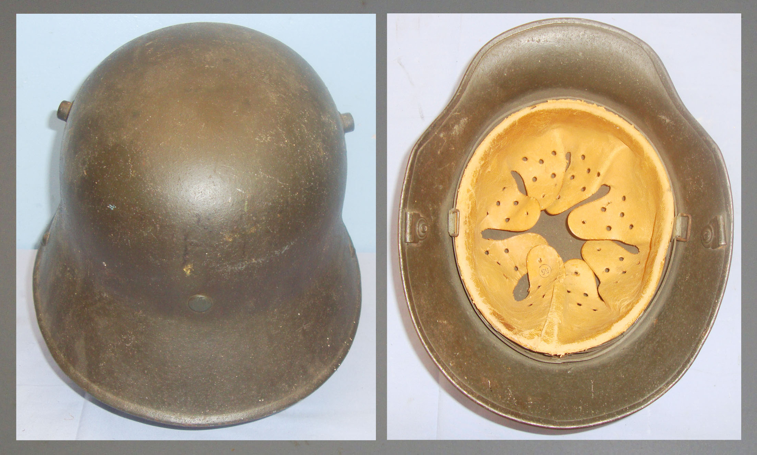  WW1 & Nazi German SA Troops, M 16 Steel Combat Helmet With Early Single Wehrmacht Decal. Sn 7669. WW1 & Nazi German SA Troops, M 16 Steel Combat Helmet With Early Single Wehrmacht Decal. Sn 7669. Antique & Militaria