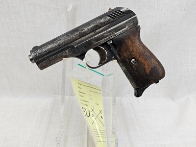 WW2 Era German Nazi Czech made CZ28 Semi-Automatic Pistol Deactivated 7.62 mm Semi Auto